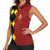 Custom Belgium Football 2024 Go Champion Women Sleeveless Polo Shirt - Wonder Print Shop