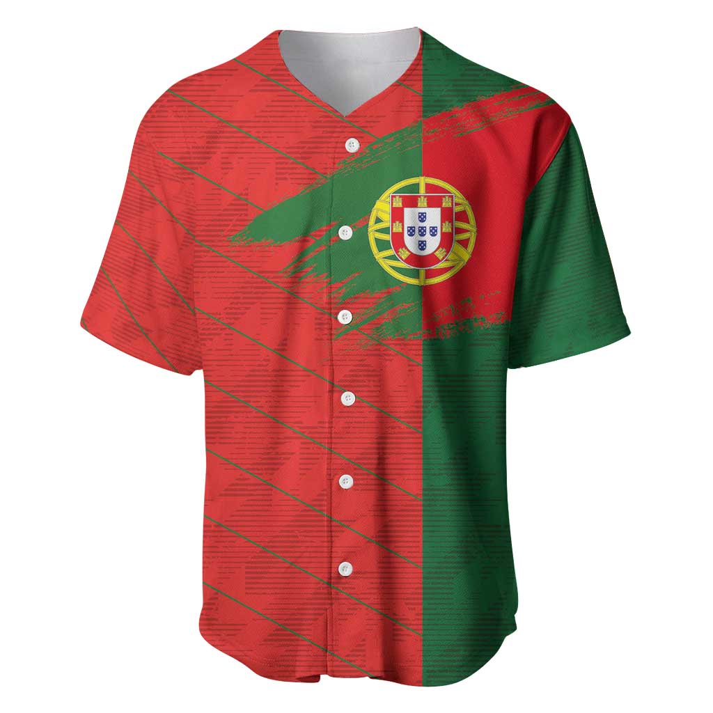 Custom Portugal Football 2024 Go Champion Baseball Jersey - Wonder Print Shop