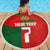 Custom Portugal Football 2024 Go Champion Beach Blanket - Wonder Print Shop