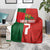 Custom Portugal Football 2024 Go Champion Blanket