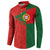 Custom Portugal Football 2024 Go Champion Button Sweatshirt - Wonder Print Shop