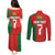 Custom Portugal Football 2024 Go Champion Couples Matching Puletasi and Long Sleeve Button Shirt - Wonder Print Shop