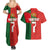 Custom Portugal Football 2024 Go Champion Couples Matching Summer Maxi Dress and Hawaiian Shirt - Wonder Print Shop