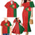 Custom Portugal Football 2024 Go Champion Family Matching Mermaid Dress and Hawaiian Shirt - Wonder Print Shop