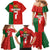 Custom Portugal Football 2024 Go Champion Family Matching Mermaid Dress and Hawaiian Shirt - Wonder Print Shop