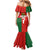 Custom Portugal Football 2024 Go Champion Family Matching Mermaid Dress and Hawaiian Shirt - Wonder Print Shop