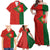 Custom Portugal Football 2024 Go Champion Family Matching Off Shoulder Maxi Dress and Hawaiian Shirt - Wonder Print Shop