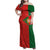 Custom Portugal Football 2024 Go Champion Family Matching Off Shoulder Maxi Dress and Hawaiian Shirt - Wonder Print Shop