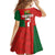 Custom Portugal Football 2024 Go Champion Family Matching Off Shoulder Short Dress and Hawaiian Shirt - Wonder Print Shop