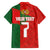 Custom Portugal Football 2024 Go Champion Family Matching Off Shoulder Short Dress and Hawaiian Shirt - Wonder Print Shop