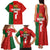 Custom Portugal Football 2024 Go Champion Family Matching Tank Maxi Dress and Hawaiian Shirt - Wonder Print Shop