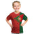 Custom Portugal Football 2024 Go Champion Kid T Shirt - Wonder Print Shop