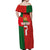 Custom Portugal Football 2024 Go Champion Off Shoulder Maxi Dress - Wonder Print Shop