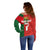 Custom Portugal Football 2024 Go Champion Off Shoulder Sweater - Wonder Print Shop