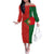 Custom Portugal Football 2024 Go Champion Off The Shoulder Long Sleeve Dress - Wonder Print Shop