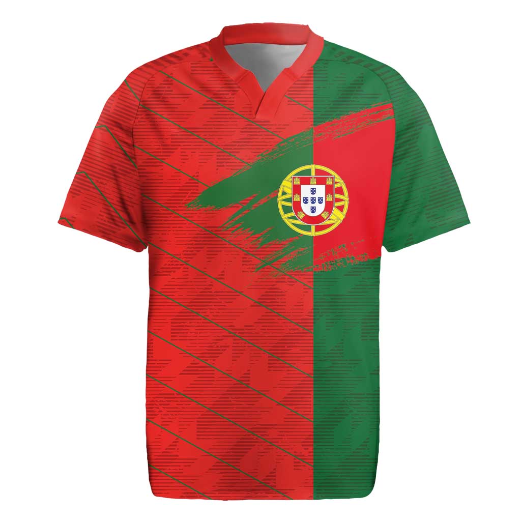 Custom Portugal Football 2024 Go Champion Rugby Jersey - Wonder Print Shop