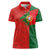 Custom Portugal Football 2024 Go Champion Women Polo Shirt - Wonder Print Shop