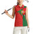 Custom Portugal Football 2024 Go Champion Women Sleeveless Polo Shirt - Wonder Print Shop