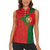 Custom Portugal Football 2024 Go Champion Women Sleeveless Polo Shirt - Wonder Print Shop