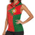 Custom Portugal Football 2024 Go Champion Women Sleeveless Polo Shirt - Wonder Print Shop