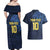 Custom Scotland Football 2024 Go Champion Couples Matching Off Shoulder Maxi Dress and Hawaiian Shirt - Wonder Print Shop