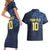 Custom Scotland Football 2024 Go Champion Couples Matching Short Sleeve Bodycon Dress and Hawaiian Shirt - Wonder Print Shop