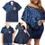 Custom Scotland Football 2024 Go Champion Family Matching Off Shoulder Short Dress and Hawaiian Shirt - Wonder Print Shop