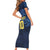 Custom Scotland Football 2024 Go Champion Family Matching Short Sleeve Bodycon Dress and Hawaiian Shirt - Wonder Print Shop