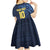 Custom Scotland Football 2024 Go Champion Kid Short Sleeve Dress - Wonder Print Shop