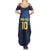 Custom Scotland Football 2024 Go Champion Summer Maxi Dress