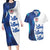 Custom England Football 2024 Go Champion Couples Matching Long Sleeve Bodycon Dress and Hawaiian Shirt - Wonder Print Shop