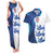 Custom England Football 2024 Go Champion Couples Matching Tank Maxi Dress and Hawaiian Shirt - Wonder Print Shop