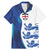 Custom England Football 2024 Go Champion Family Matching Mermaid Dress and Hawaiian Shirt - Wonder Print Shop