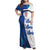 Custom England Football 2024 Go Champion Family Matching Off Shoulder Maxi Dress and Hawaiian Shirt - Wonder Print Shop