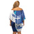 Custom England Football 2024 Go Champion Family Matching Off Shoulder Short Dress and Hawaiian Shirt - Wonder Print Shop