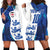 Custom England Football 2024 Go Champion Hoodie Dress - Wonder Print Shop