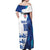 Custom England Football 2024 Go Champion Off Shoulder Maxi Dress - Wonder Print Shop