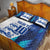 Custom England Football 2024 Go Champion Quilt Bed Set