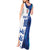 Custom England Football 2024 Go Champion Tank Maxi Dress