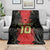 Custom Albania Football 2024 Go Champion Blanket