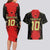 Custom Albania Football 2024 Go Champion Couples Matching Long Sleeve Bodycon Dress and Hawaiian Shirt - Wonder Print Shop