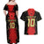 Custom Albania Football 2024 Go Champion Couples Matching Off Shoulder Maxi Dress and Hawaiian Shirt - Wonder Print Shop