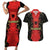 Custom Albania Football 2024 Go Champion Couples Matching Short Sleeve Bodycon Dress and Hawaiian Shirt - Wonder Print Shop