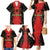 Custom Albania Football 2024 Go Champion Family Matching Mermaid Dress and Hawaiian Shirt - Wonder Print Shop