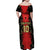 Custom Albania Football 2024 Go Champion Family Matching Off Shoulder Maxi Dress and Hawaiian Shirt - Wonder Print Shop