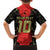 Custom Albania Football 2024 Go Champion Family Matching Off Shoulder Short Dress and Hawaiian Shirt - Wonder Print Shop