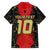 Custom Albania Football 2024 Go Champion Family Matching Off Shoulder Short Dress and Hawaiian Shirt - Wonder Print Shop