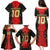 Custom Albania Football 2024 Go Champion Family Matching Puletasi and Hawaiian Shirt - Wonder Print Shop