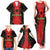 Custom Albania Football 2024 Go Champion Family Matching Tank Maxi Dress and Hawaiian Shirt - Wonder Print Shop