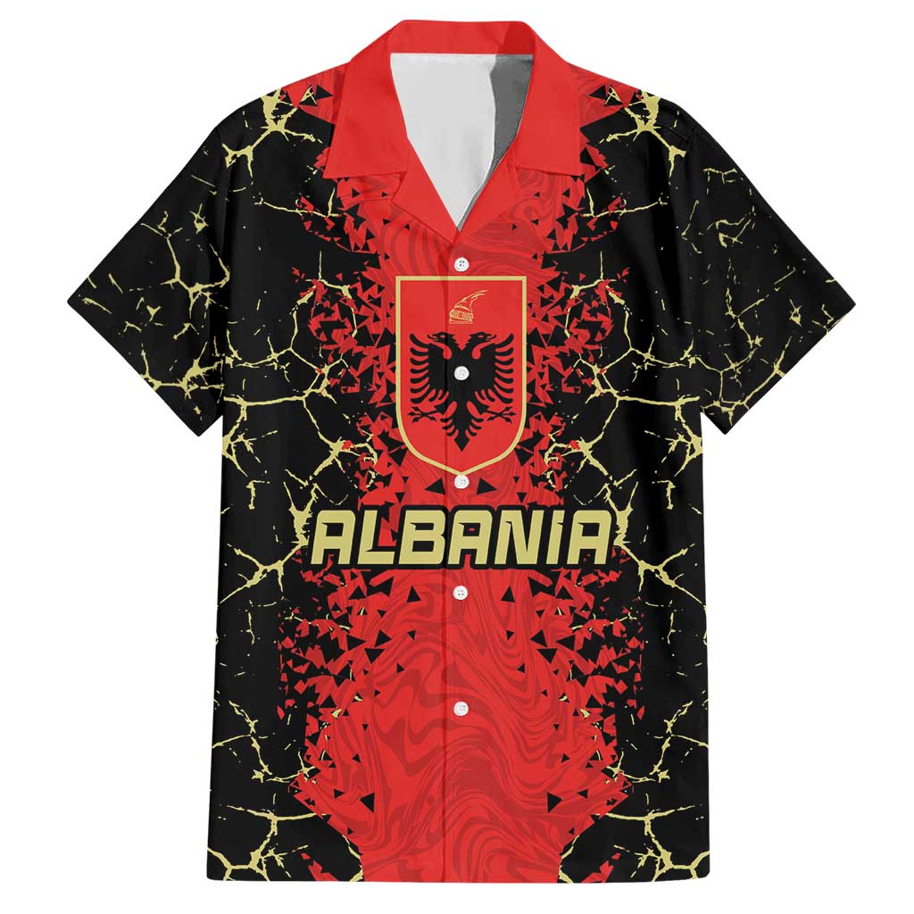 Custom Albania Football 2024 Go Champion Hawaiian Shirt - Wonder Print Shop